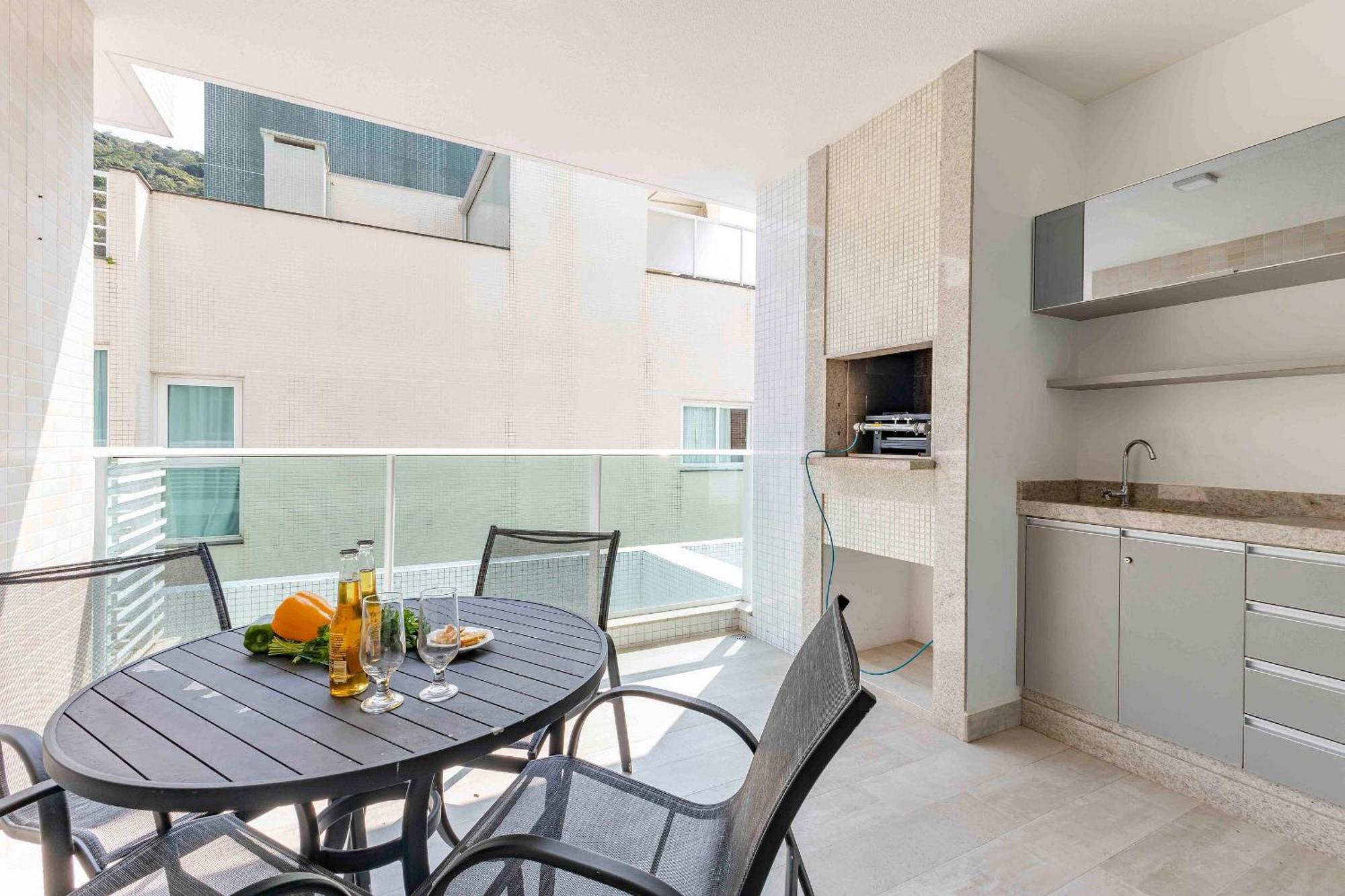 Varandas Do Atlantico - Confortavel Apto Em Condominio Pe Na Areia Bombinhas Kültér fotó